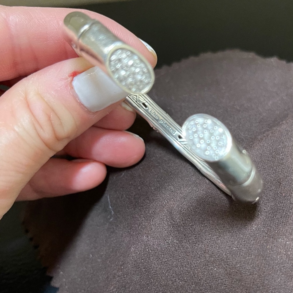 John Hardy cuff hinged bracelet